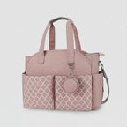 Sac à Langer Bandoulière Motif Géométrique – Grande Capacité 15 kg