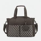 Sac à Langer Bandoulière Motif Géométrique – Grande Capacité 15 kg