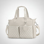 Sac à Langer Bandoulière Motif Géométrique – Grande Capacité 15 kg