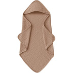 Cape de Bain Bébé en Mousseline de Coton – Serviette à Capuche Douce