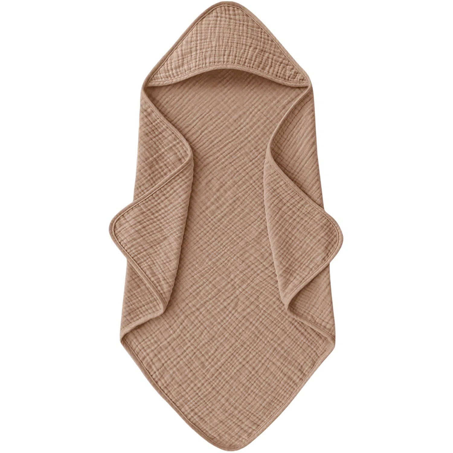 Cape de Bain Bébé en Mousseline de Coton – Serviette à Capuche Douce