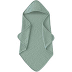 Cape de Bain Bébé en Mousseline de Coton – Serviette à Capuche Douce