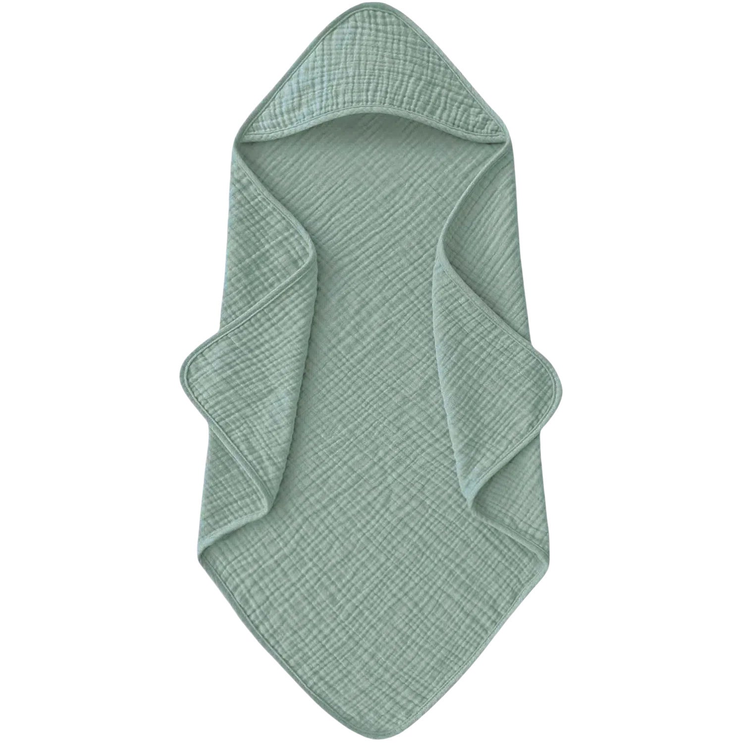 Cape de Bain Bébé en Mousseline de Coton – Serviette à Capuche Douce