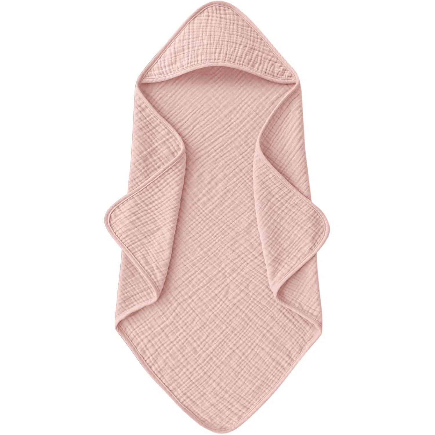 Cape de Bain Bébé en Mousseline de Coton – Serviette à Capuche Douce