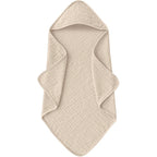 Cape de Bain Bébé en Mousseline de Coton – Serviette à Capuche Douce - MyBabyly