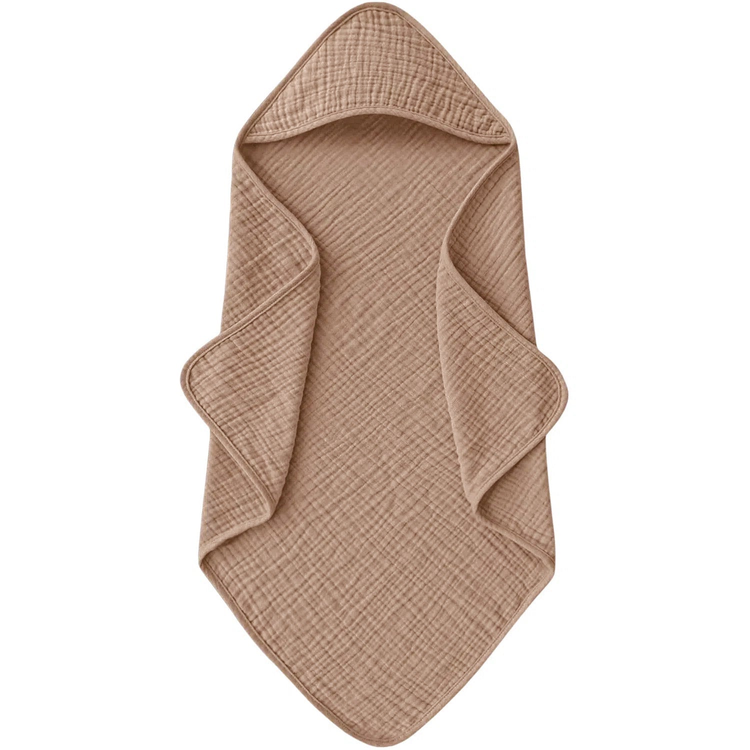 Cape de Bain Bébé en Mousseline de Coton – Serviette à Capuche Douce - MyBabyly