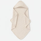Cape de Bain Bébé en Mousseline de Coton – Serviette à Capuche Douce - MyBabyly