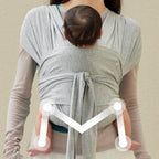 Écharpe de Portage Extensible à Nouer – Jusqu'à 20 kg - MyBabyly