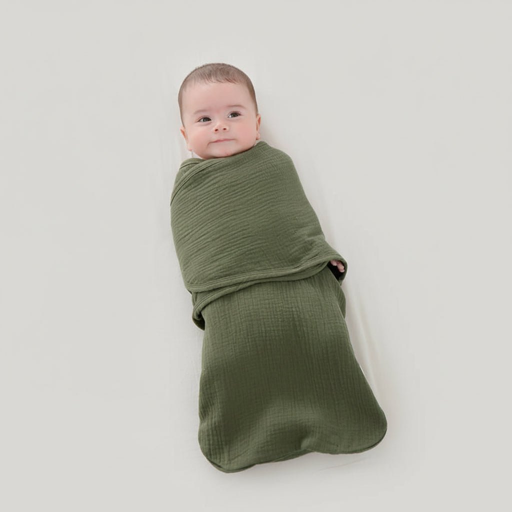 Gigoteuse d'Emmaillotage Bébé Coton – Anti-Sursaut 0-6 Mois Catégorie A - MyBabyly