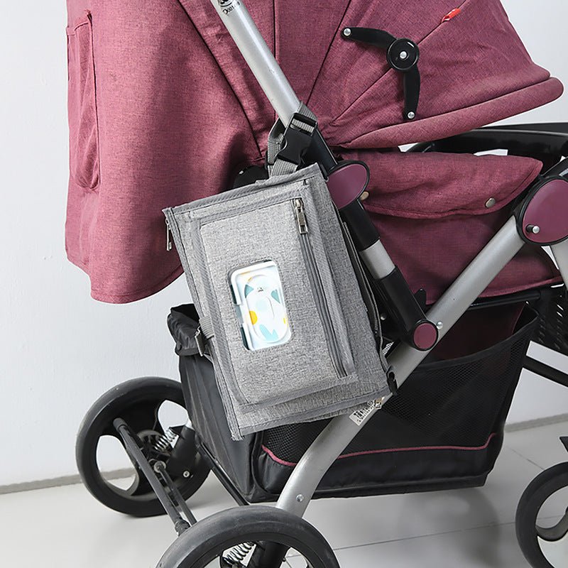 Matelas à Langer Pliable Portable Coton – Voyage et Plein Air Bébé - MyBabyly