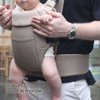 Porte-Bébé 3 Positions avec Ceinture Lombaire – 0 à 24 Mois - MyBabyly