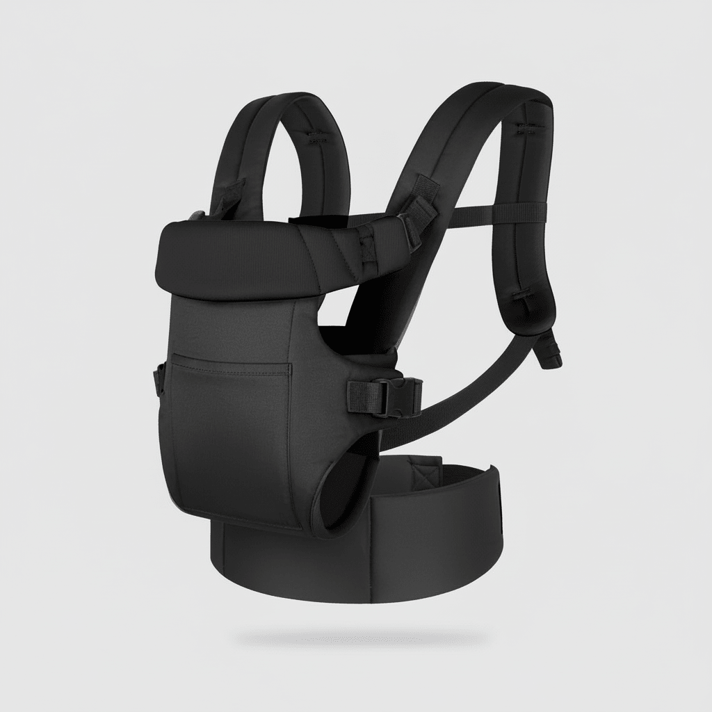 Porte-Bébé Ergonomique Avant & Arrière avec Support de Taille – 20 kg - MyBabyly