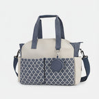 Sac à Langer Bandoulière Motif Géométrique – Grande Capacité 15 kg - MyBabyly