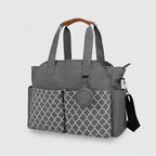 Sac à Langer Bandoulière Motif Géométrique – Grande Capacité 15 kg - MyBabyly