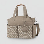 Sac à Langer Bandoulière Motif Géométrique – Grande Capacité 15 kg - MyBabyly
