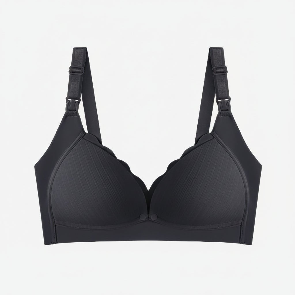 Soutien-Gorge d'Allaitement Confort Sans Armatures – Doublure Coton & Ouverture Facile - MyBabyly